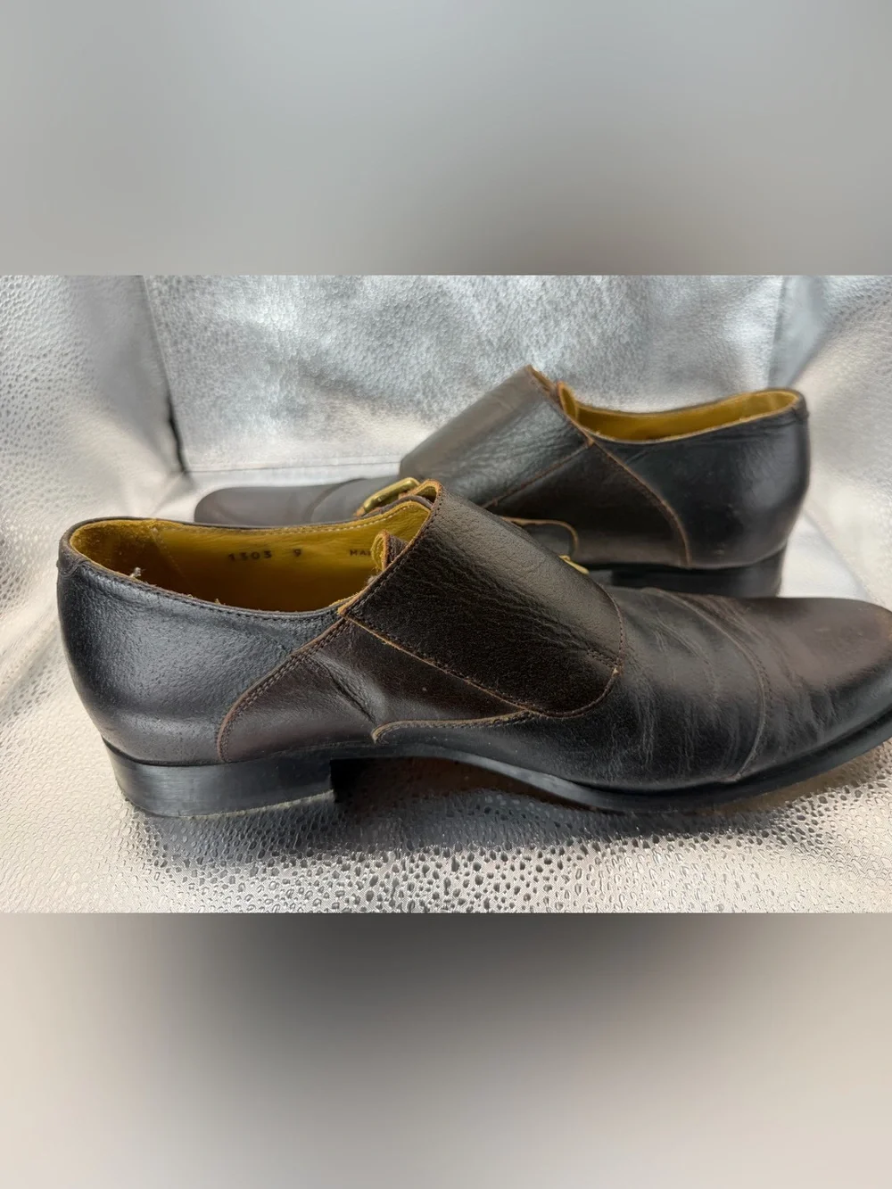 Billy Reid Double Monk Strap Shoes- Handmade In Italy- size 9
